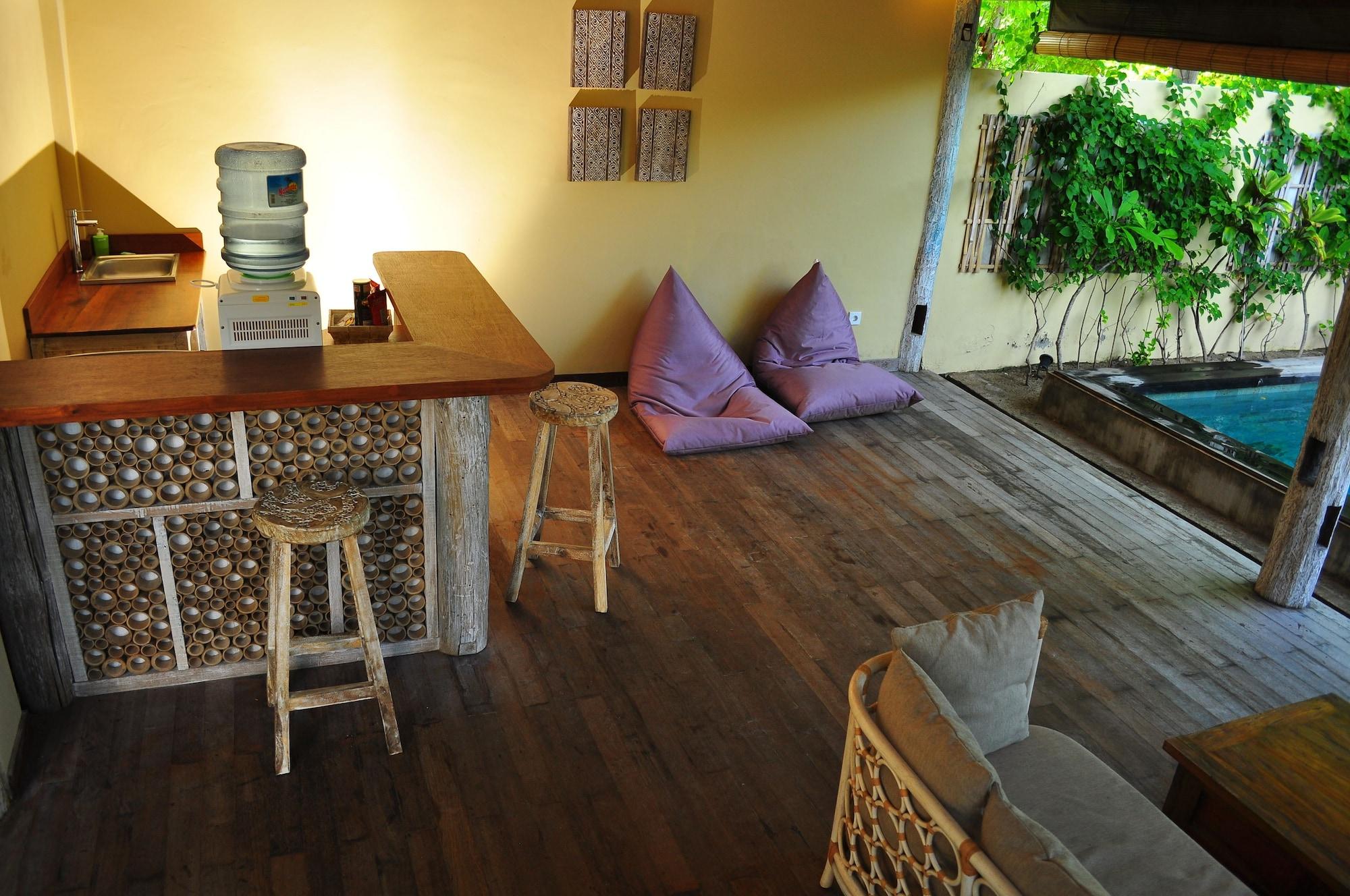 Les Villas Ottalia Yoga & Diving, Gili Meno Εξωτερικό φωτογραφία