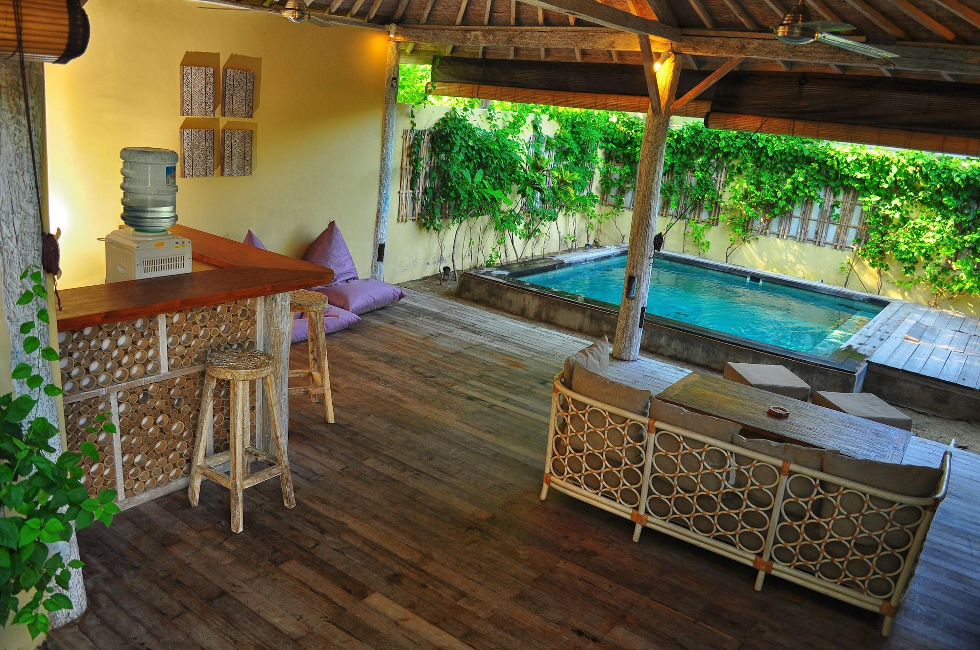 Les Villas Ottalia Yoga & Diving, Gili Meno Εξωτερικό φωτογραφία