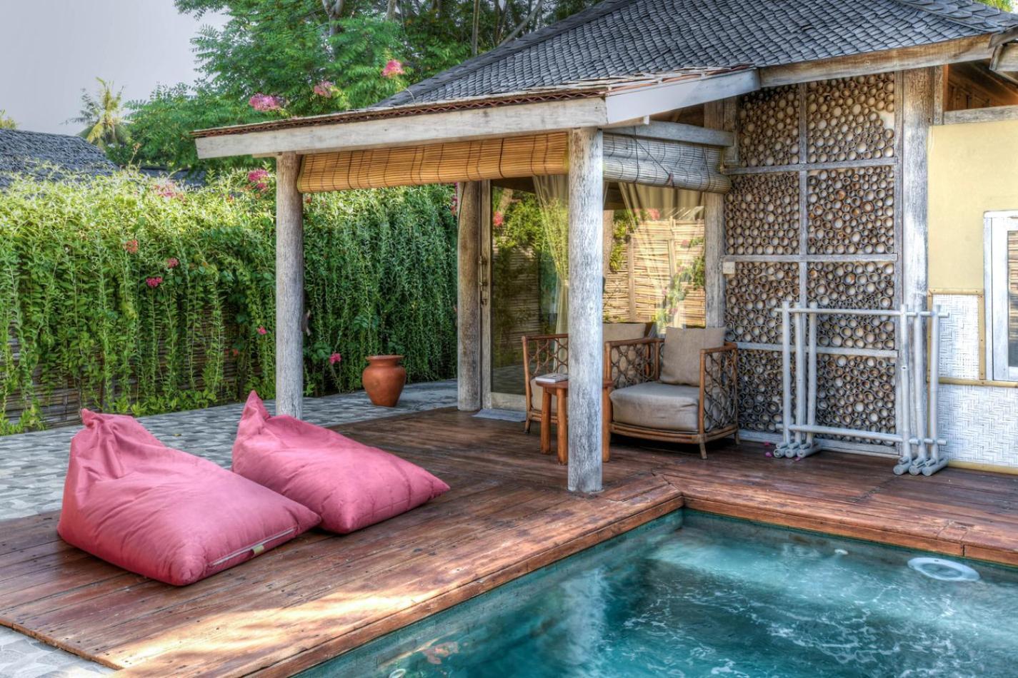 Les Villas Ottalia Yoga & Diving, Gili Meno Εξωτερικό φωτογραφία