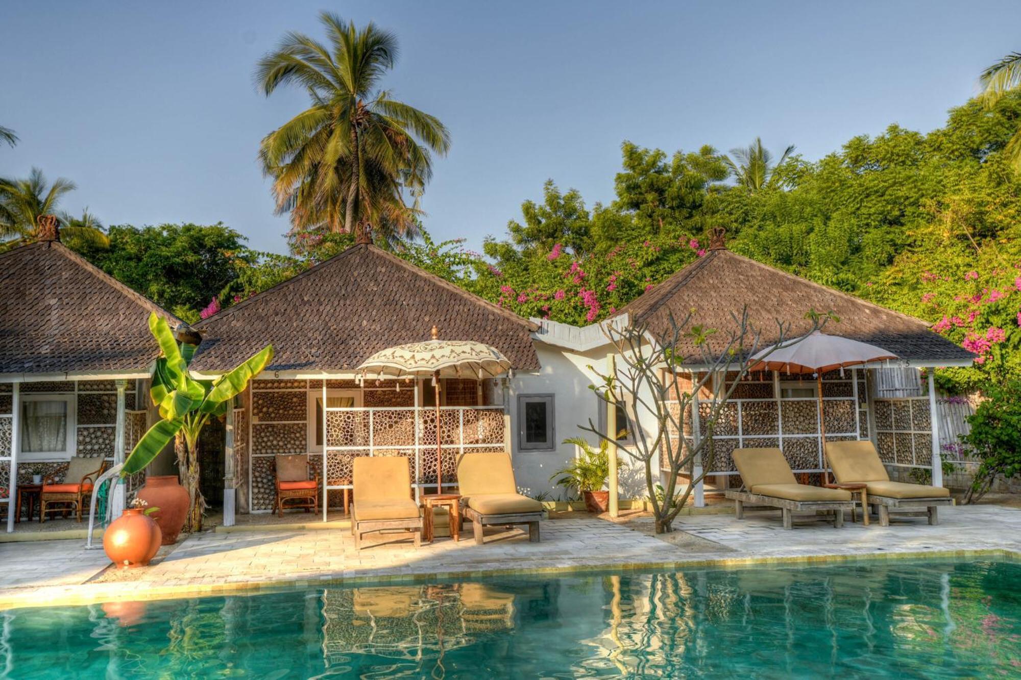 Les Villas Ottalia Yoga & Diving, Gili Meno Εξωτερικό φωτογραφία