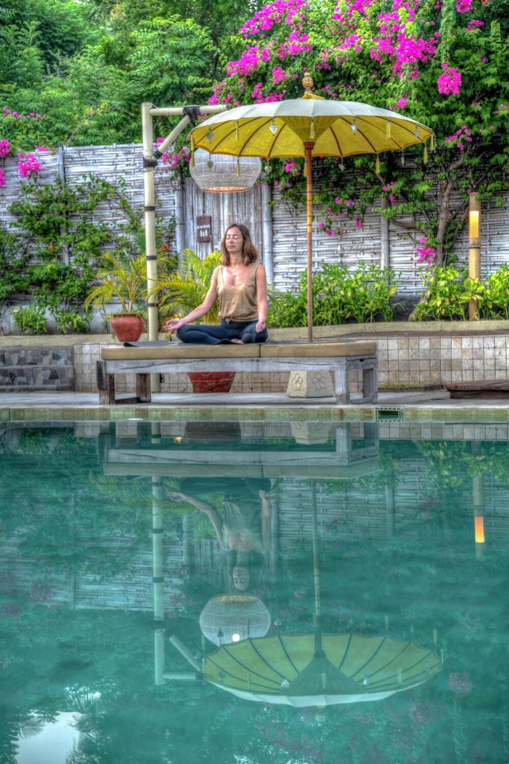 Les Villas Ottalia Yoga & Diving, Gili Meno Εξωτερικό φωτογραφία